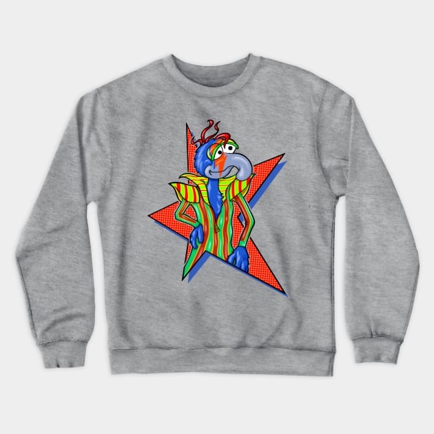 The weirdo who sold the world Crewneck Sweatshirt by Rosebear